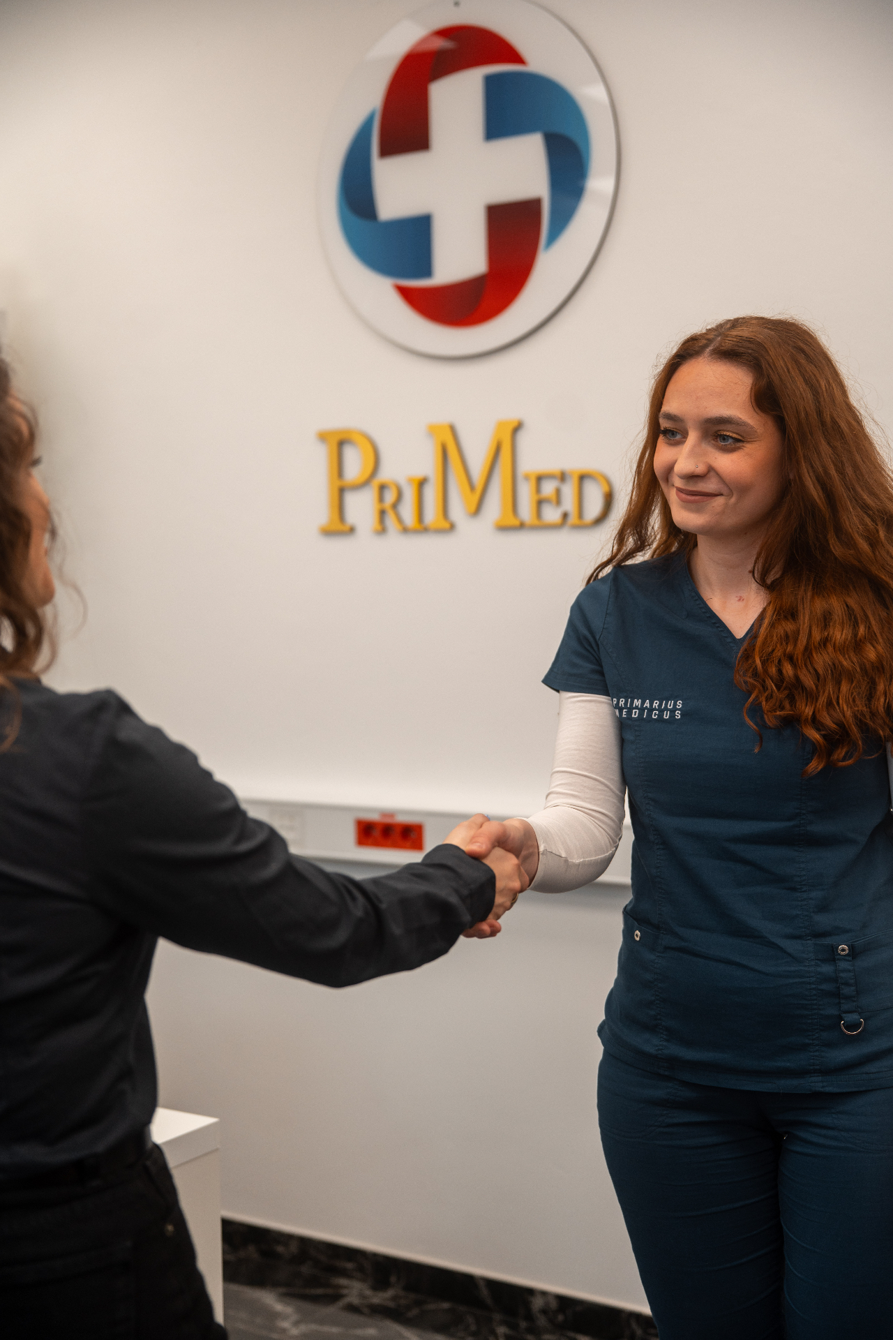 Prijazen sprejem v kliniki